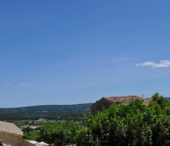 Panoramic view from Château de Bessas