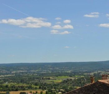 Panoramic view from Château de Bessas